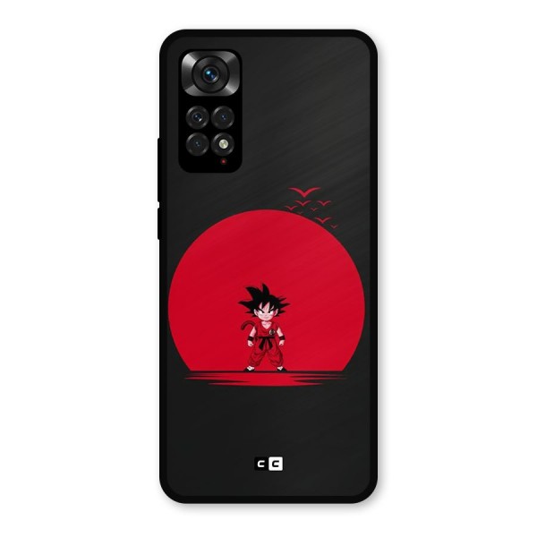 Goku Kid Art Metal Back Case for Redmi Note 11