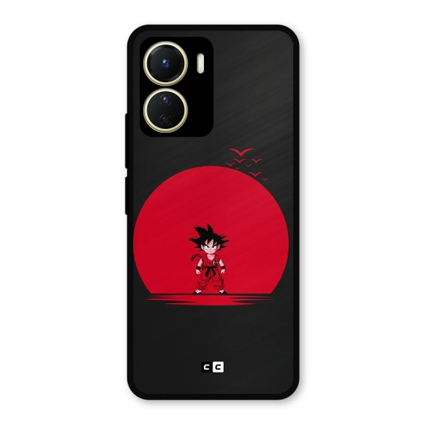 Goku Kid Art Metal Back Case for Vivo Y16