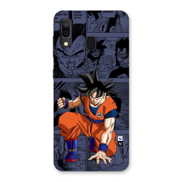 Goku Manga Art Back Case for Galaxy A20