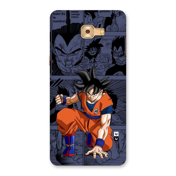 Goku Manga Art Back Case for Galaxy C9 Pro