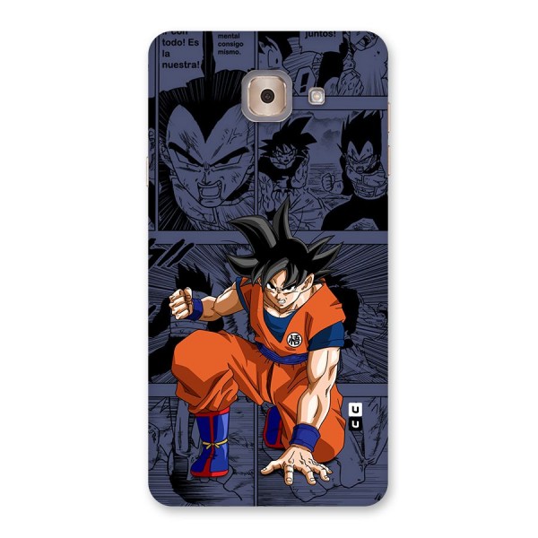 Goku Manga Art Back Case for Galaxy J7 Max