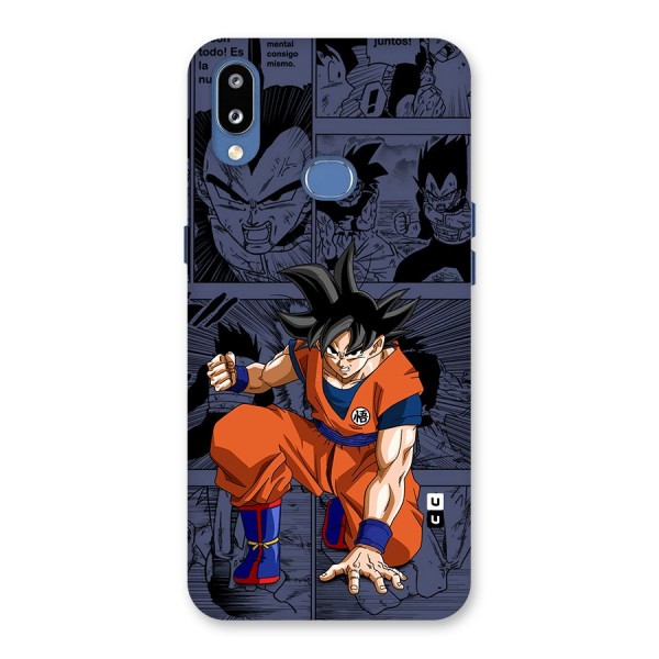 Goku Manga Art Back Case for Galaxy M01s