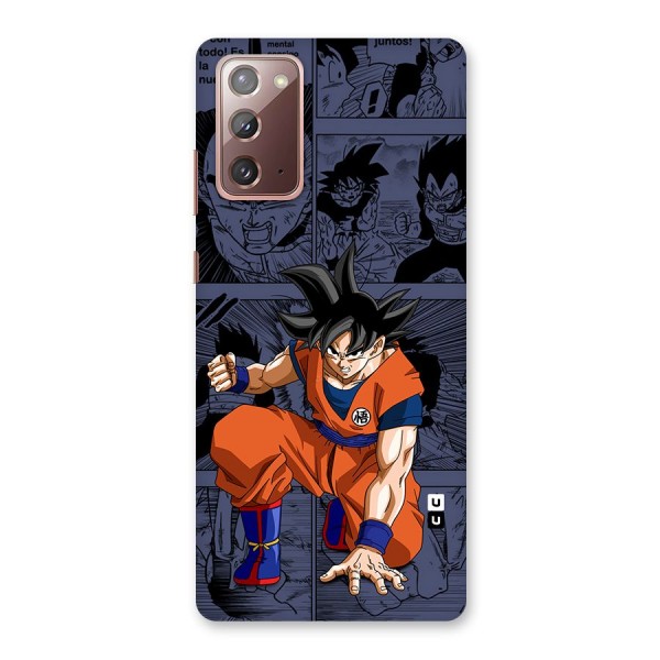 Goku Manga Art Back Case for Galaxy Note 20