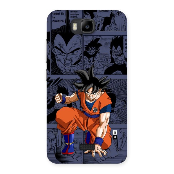 Goku Manga Art Back Case for Honor Bee