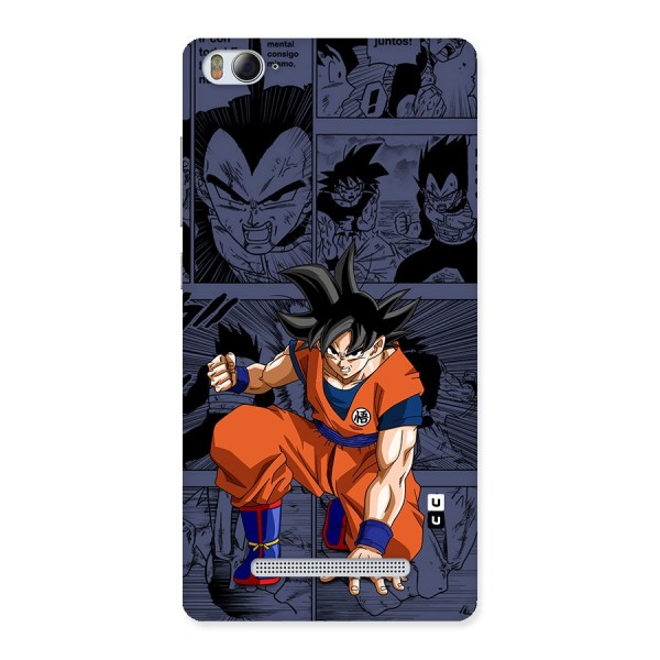 Goku Manga Art Back Case for Mi4i