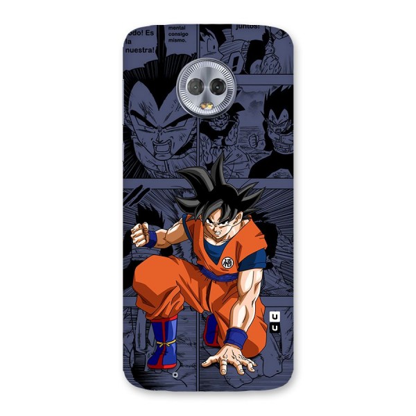 Goku Manga Art Back Case for Moto G6