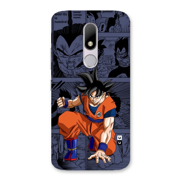 Goku Manga Art Back Case for Moto M