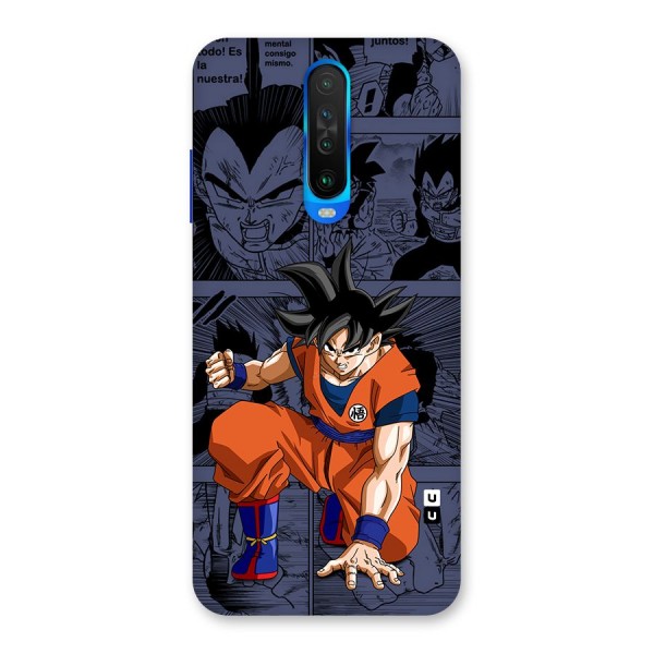 Goku Manga Art Back Case for Poco X2