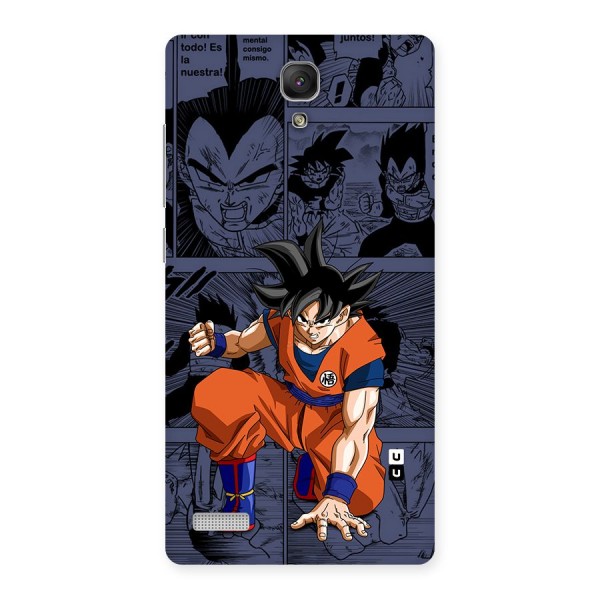 Goku Manga Art Back Case for Redmi Note