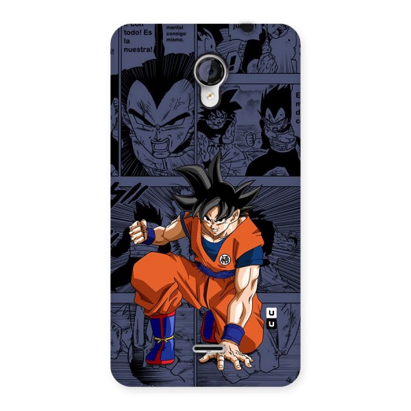 Goku Manga Art Back Case for Unite 2 A106