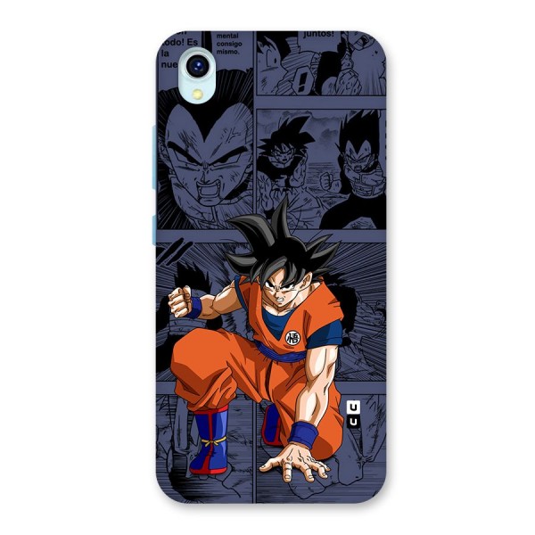 Goku Manga Art Back Case for Vivo Y1s