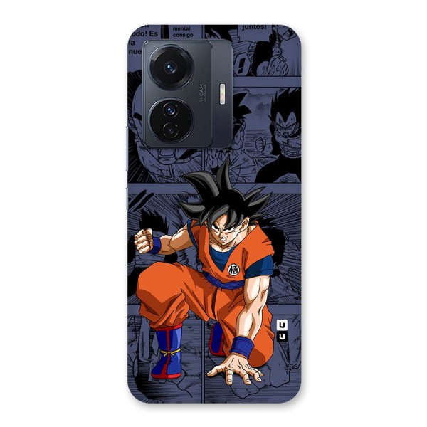 Goku Manga Art Back Case for Vivo iQOO Z6 Pro