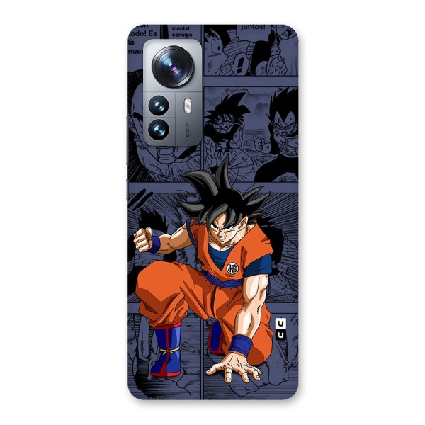Goku Manga Art Back Case for Xiaomi 12 Pro