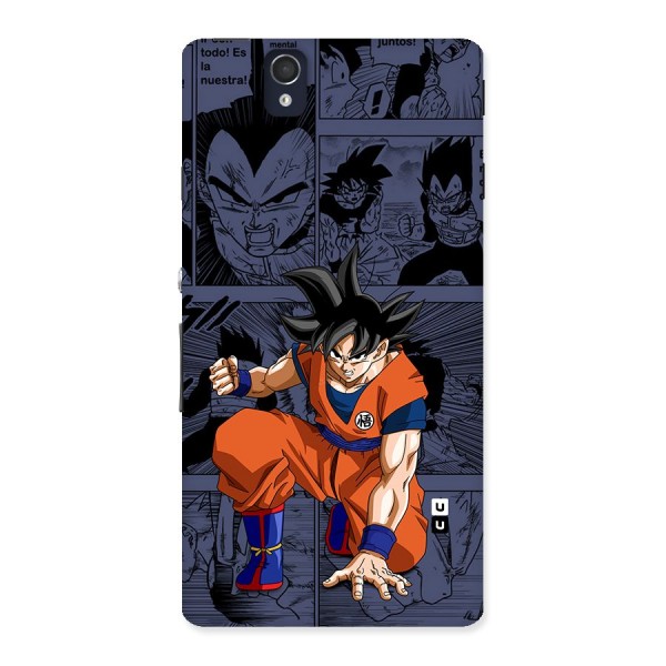 Goku Manga Art Back Case for Xperia Z