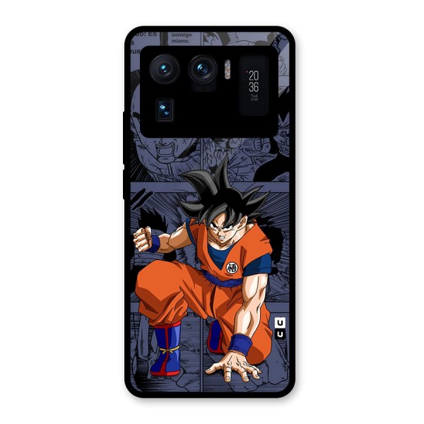 Goku Manga Art Glass Back Case for Mi 11 Ultra