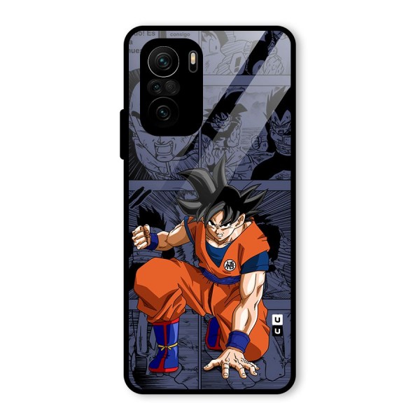 Goku Manga Art Glass Back Case for Mi 11x