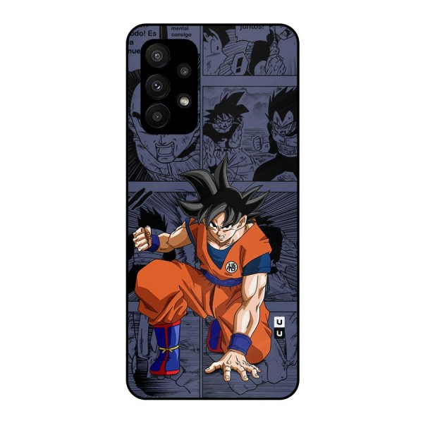 Goku Manga Art Metal Back Case for Galaxy A23