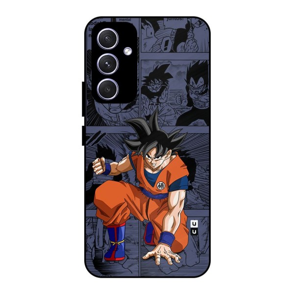 Goku Manga Art Metal Back Case for Galaxy A54