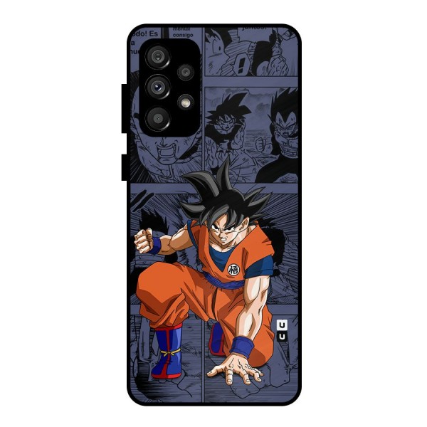 Goku Manga Art Metal Back Case for Galaxy A73 5G