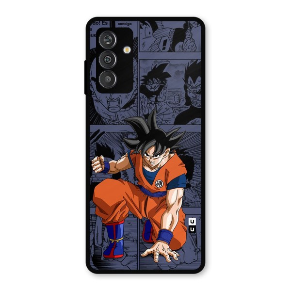 Goku Manga Art Metal Back Case for Galaxy F13