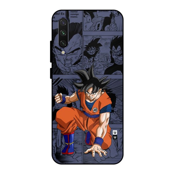 Goku Manga Art Metal Back Case for Mi A3