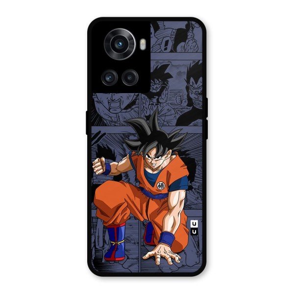 Goku Manga Art Metal Back Case for OnePlus 10R