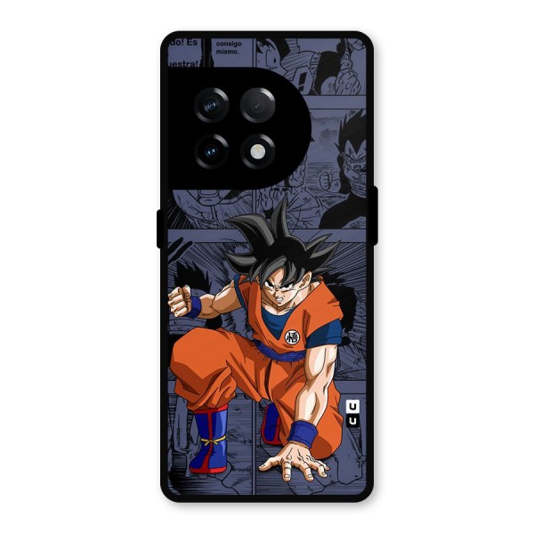 Goku Manga Art Metal Back Case for OnePlus 11R