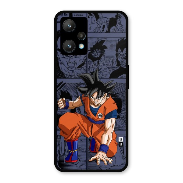 Goku Manga Art Metal Back Case for Realme 9