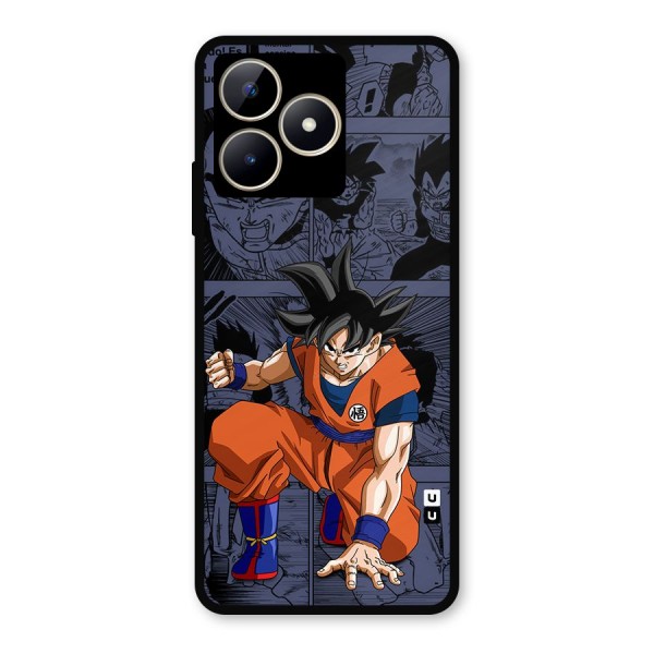 Goku Manga Art Metal Back Case for Realme Narzo N53