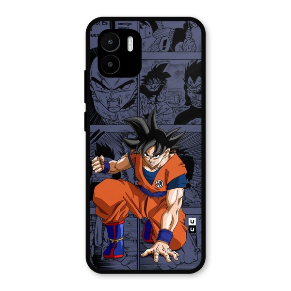 Goku Manga Art Metal Back Case for Redmi A1