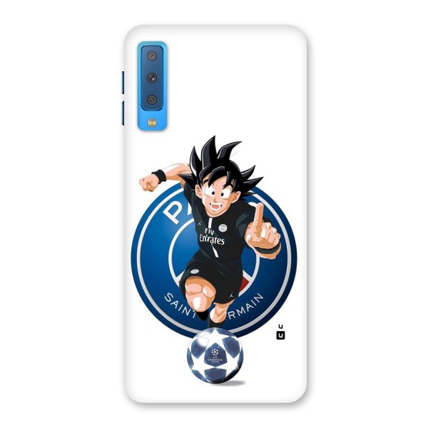 Goku Playing Goku Back Case for Galaxy A7 (2018)