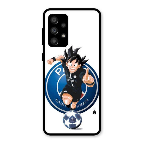 Goku Playing Goku Glass Back Case for Galaxy A32