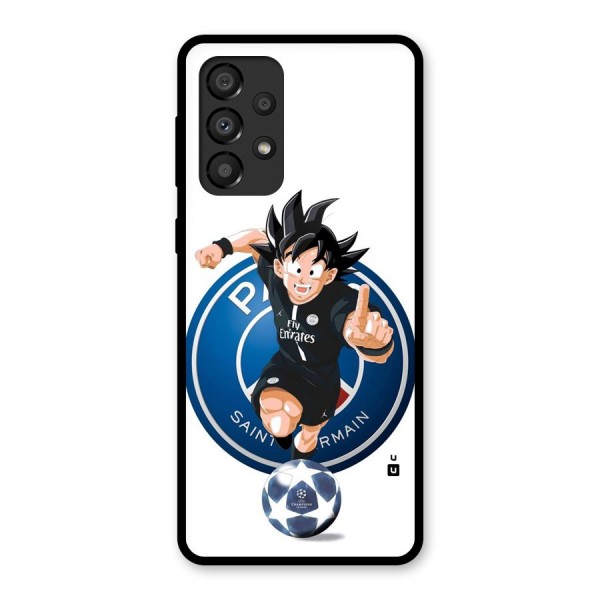 Goku Playing Goku Glass Back Case for Galaxy A33 5G