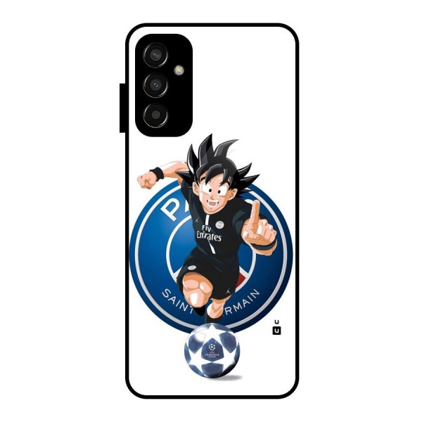 Goku Playing Goku Glass Back Case for Galaxy F13