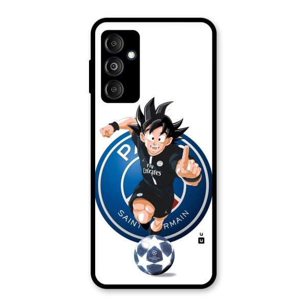 Goku Playing Goku Glass Back Case for Galaxy M14 5G