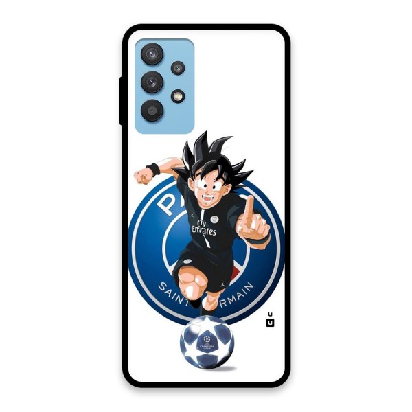 Goku Playing Goku Glass Back Case for Galaxy M32 5G