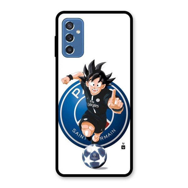 Goku Playing Goku Glass Back Case for Galaxy M52 5G