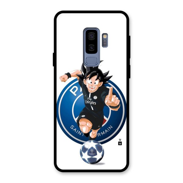 Goku Playing Goku Glass Back Case for Galaxy S9 Plus