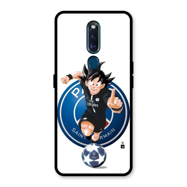 Goku Playing Goku Glass Back Case for Oppo F11 Pro