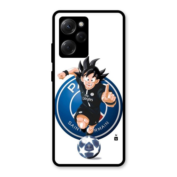 Goku Playing Goku Glass Back Case for Poco X5 Pro