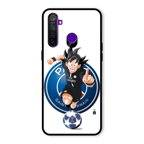 Goku Playing Goku Glass Back Case for Realme 5 Pro