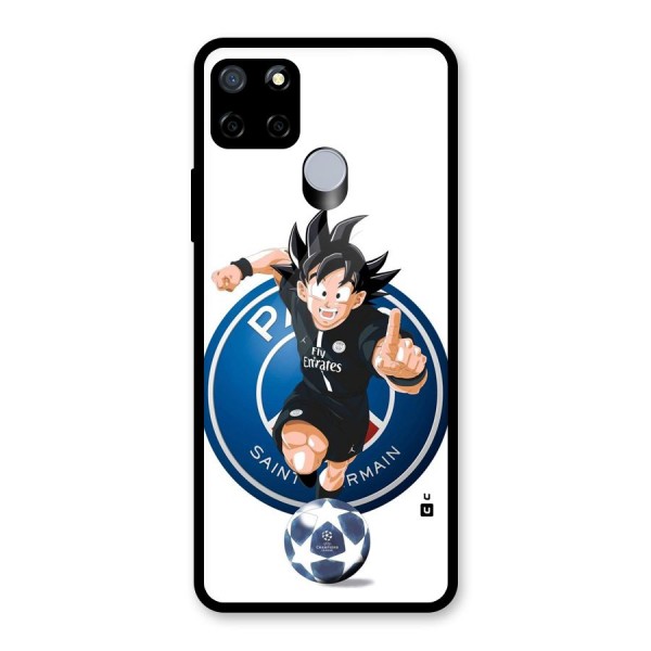 Goku Playing Goku Glass Back Case for Realme C12