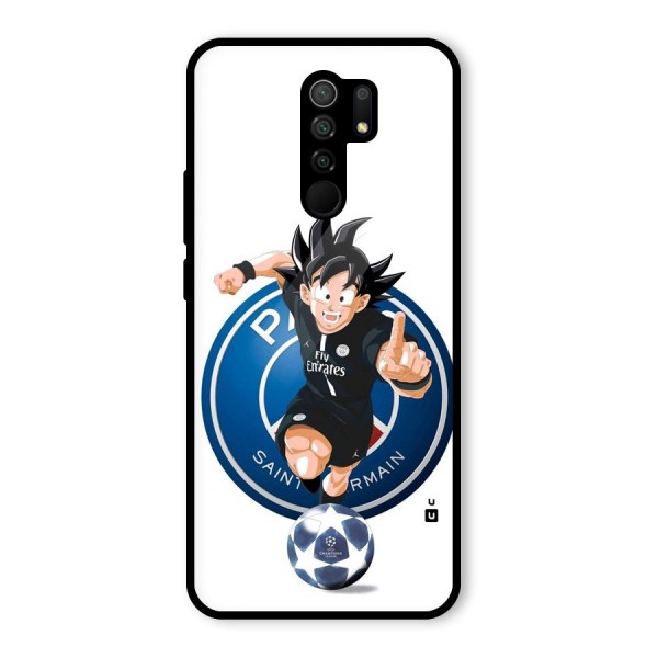 Goku Playing Goku Glass Back Case for Redmi 9 Prime