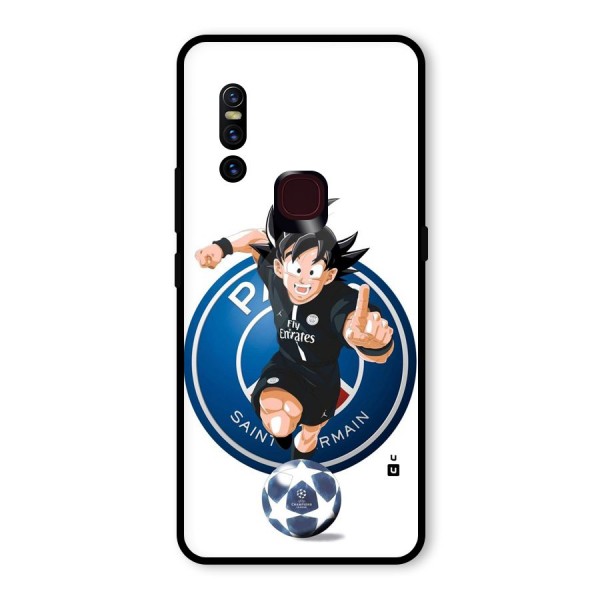 Goku Playing Goku Glass Back Case for Vivo V15