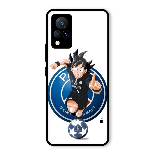 Goku Playing Goku Glass Back Case for Vivo V21 5G