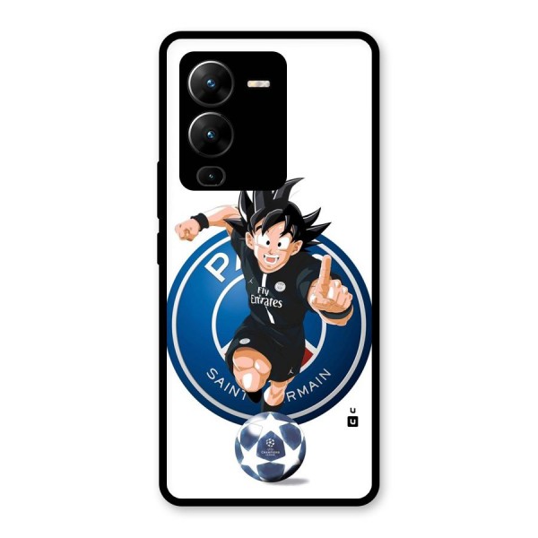 Goku Playing Goku Glass Back Case for Vivo V25 Pro