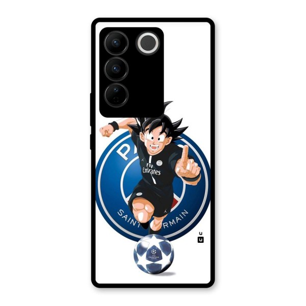 Goku Playing Goku Glass Back Case for Vivo V27