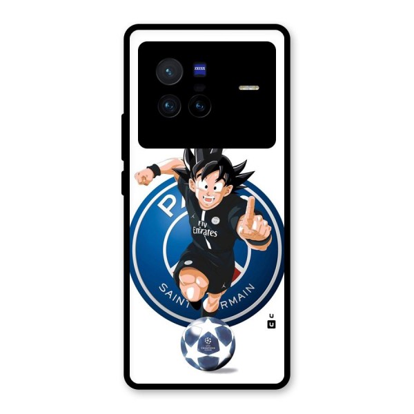 Goku Playing Goku Glass Back Case for Vivo X80