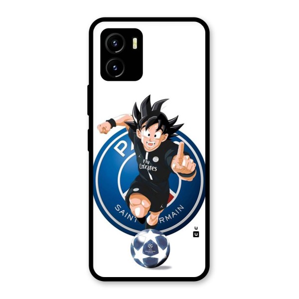 Goku Playing Goku Glass Back Case for Vivo Y15s