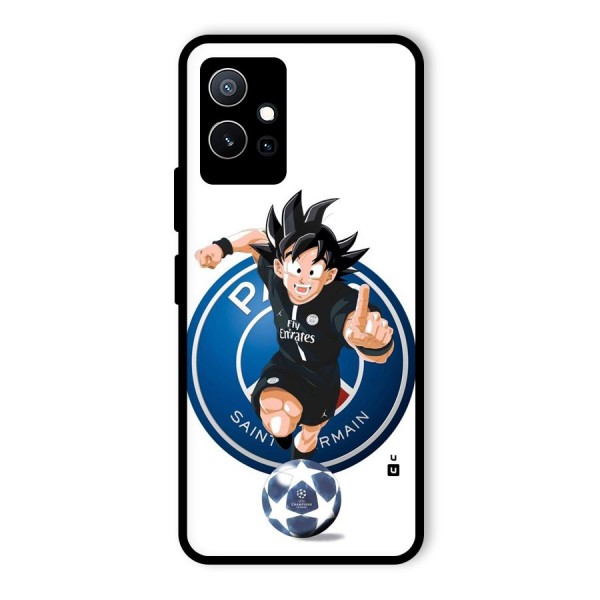 Goku Playing Goku Glass Back Case for Vivo iQOO Z6